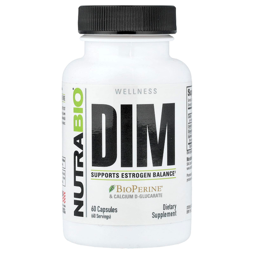 NutraBio, DIM`` 60 капсул