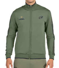 Мужская теннисная толстовка Bullpadel Pindaro Sweatshirt — хаки