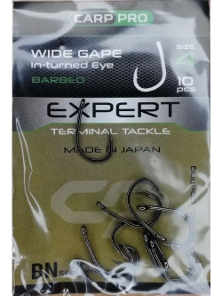 Крючок Wide Gape In-Turned Eye BN №4