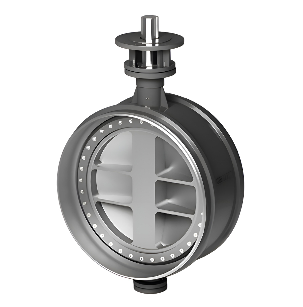 Тройной эксцентриковый сварной дисковый поворотный затвор TAFLINE, серия TL63