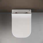 Комплект подвесной безободковый унитаз Ceramica Nova New Day CN3005 с крышкой-сиденьем микролифт + инсталляция Grohe Rapid SL 38775001 4 в 1 с кнопкой смыва