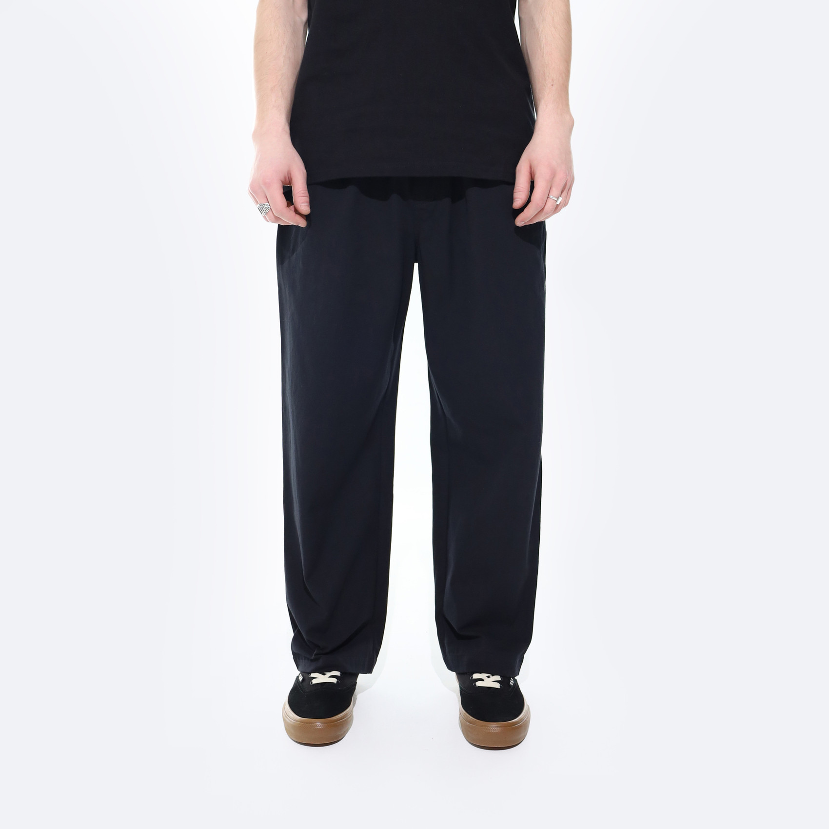 Брюки Magamaev Canvas tube pants (black) артикул: - купить в магазине Дайс