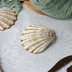 Блюдо для подачи 13*12 см h3 см 50 мл емкость для закусок Pearl Shell Frutti di Mare P.L. [1]