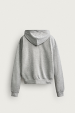 БАЗОВОЕ ХУДИ СВОБОДНОГО КРОЯ НА МОЛНИИ — ZARA