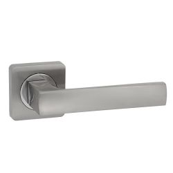 Ручка раздельная VETTORE R06.085 SN/CP мат.никель/хром
