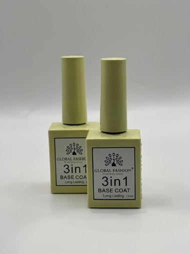 БАЗА ДЛЯ НОГТЕЙ 3 IN 1 LONG LASTING 15 МЛ