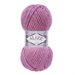 Пряжа Alize (Ализе) Superlana Maxi / уп.5 мот. по 100 г, 100м, 028 сухая роза A