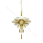 Pendant design lamp  GRAVITY (L) by Forestier (Gold)