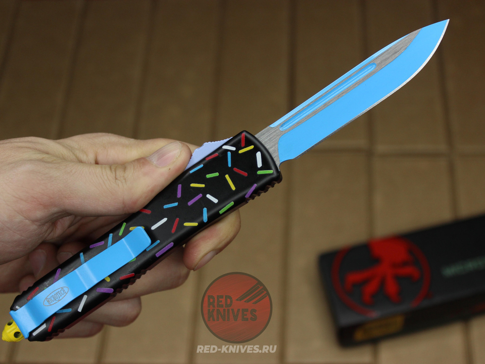 Нож Microtech Ultratech S/E - пончик шоколадный RK-409