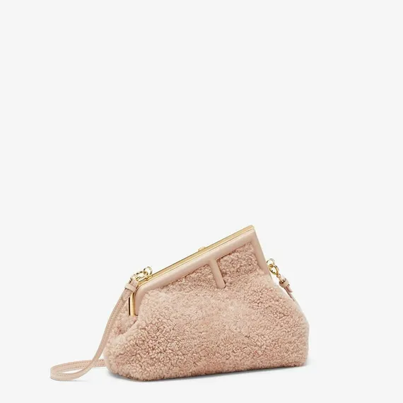 Сумка Fendi First Small розовый