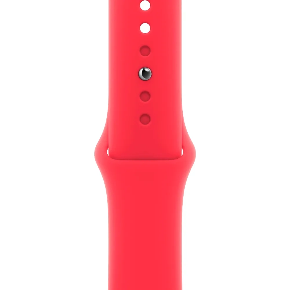 Умные часы Apple Watch Series 8 GPS, 41mm, Aluminium Case with Sport Band M/L, Red (Красный)