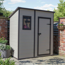 Пластиковый сарай Keter Manor Pent 6x4 beige