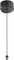 Тросовый подвес с потолочной чашей Accessories for system Shelf CA029SW-L1000-B Maytoni