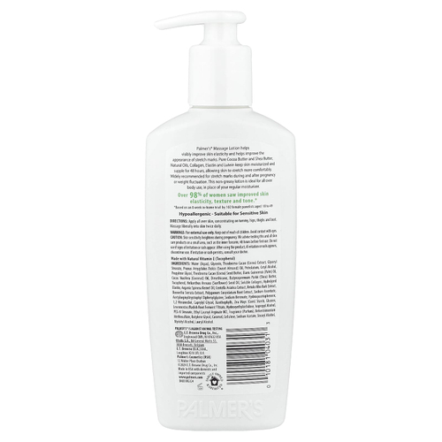 Palmer's, Cocoa Butter Formula®, массажный лосьон от растяжек с витамином E, 250 мл (8,5 жидк. унции)