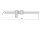 Зимняя деревянная горка Савушка "Зима - 7/4"