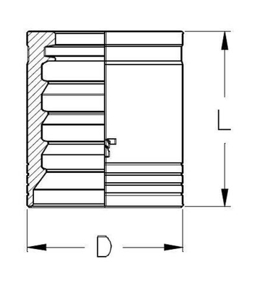 Муфта DN 16 4SP (с зачисткой)