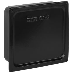 Коробка протяжная ЭРА Y-996-200-200-80-54 металлическая У-996 с уплотнителем 200х200х80мм черная IP54 | Электротовары