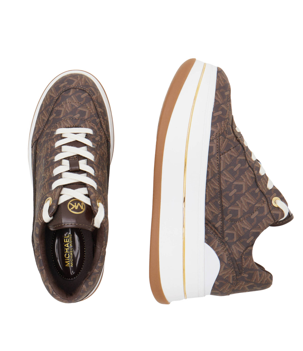 Кроссовки HAYES Michael Kors - коричневый(43R4HYFS1B)