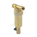 Фильтр сетчатый T-образный латунь Ду 15 Ру25 Тмакс=80 oC G1/2" НР FF06 с краном Honeywell-Braukmann FF06-1/2"AAM