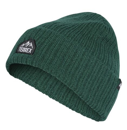 Зимняя шапка Adidas Mountain Beanie - court green