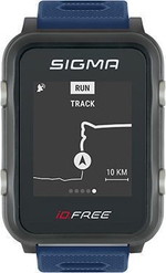 Мультиспортивные часы SIGMA ID.FREE Blue , GPS,    черн./син