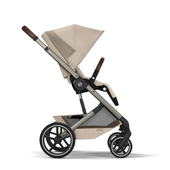 Детская коляска Cybex Balios S Lux TPE 2 в 1 Almond Beige