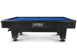 Стол бильярдный TAO-MI Model 3 пул 9 ft, (2540х1240), сукно Blue, сланец 25мм, массив дерева