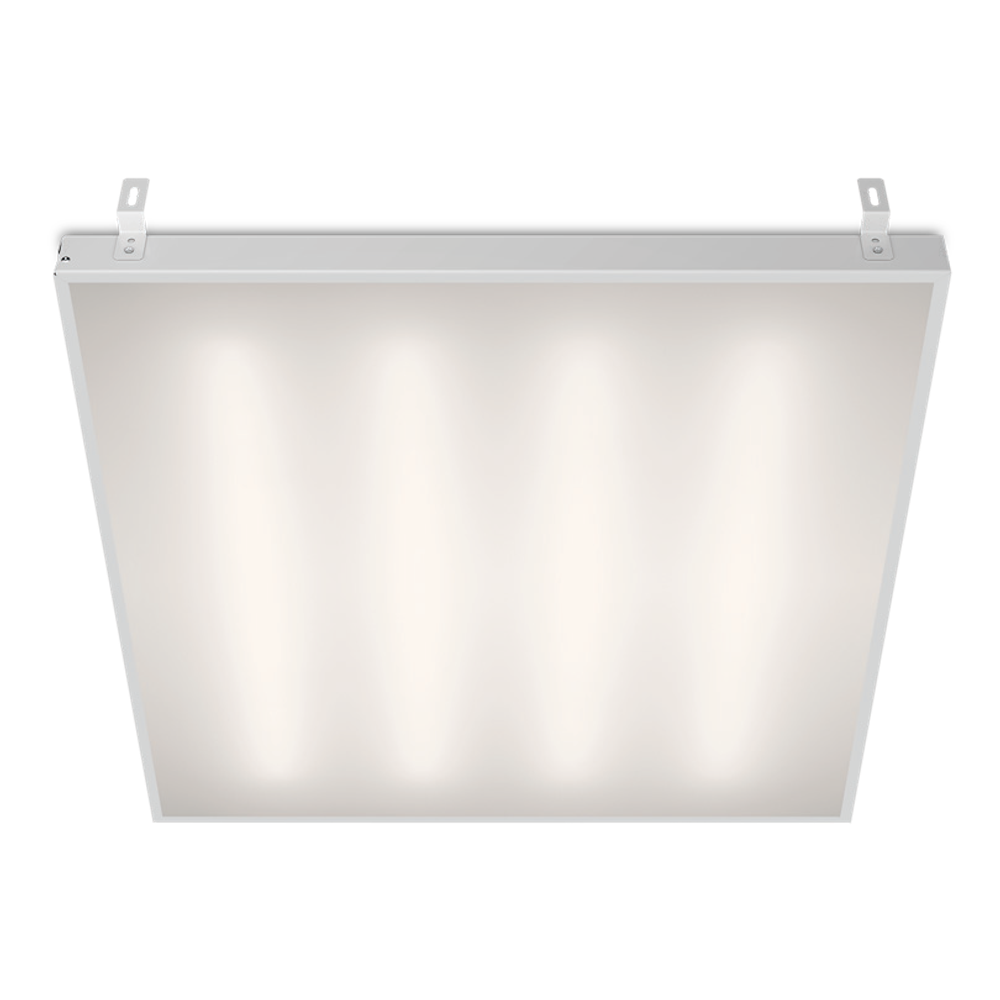 Светильник LED ДВО Грильято VS222-IP65 36W-4300Lm 6000К Опал с БАП 3ч 588х588х48мм VS