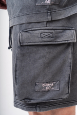 Шорты Washed Loose Fit Cargo Shorts LEGACY 787 Серые