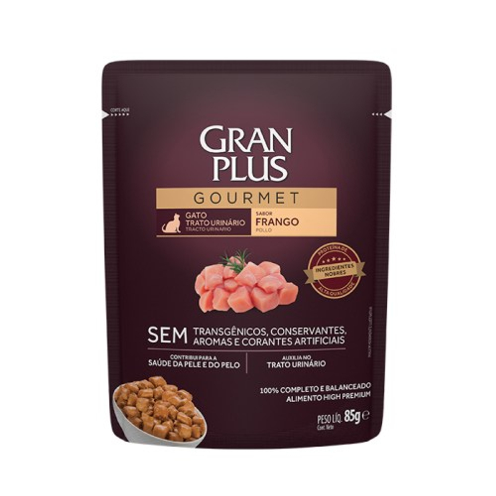 Granplus Gourmet Cat Urinary Курица пауч для кошек 85 г