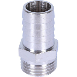 Штуцер НР никелированный      1/2"x18