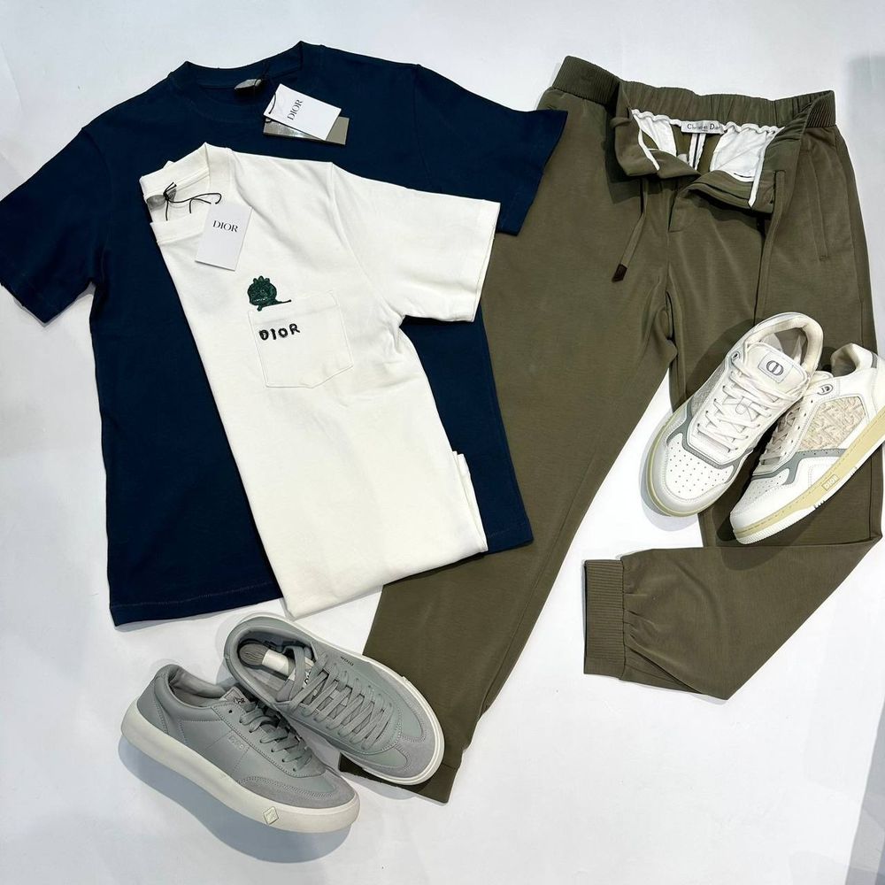 Кеды Dior &amp; Stone Island