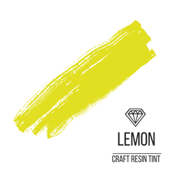 Краситель для смолы и полимеров CraftResinTint, Лимонный 10мл