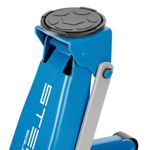 Домкрат гидравлический подкатной, 3 т, 120-450 мм, быстрый подъем, проф. Stels
