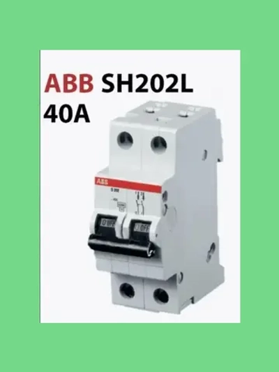 Автоматический выключатель sh202l c40 2-полюсный
