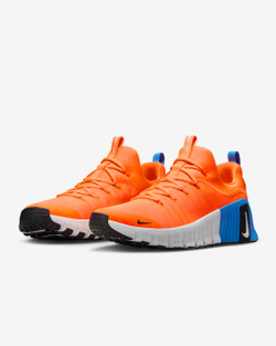 Кроссовки мужские Nike Free Metcon 6 (Оранжевые)