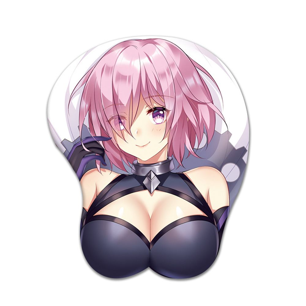 Коврик для мыши "Fate / Фейт / Судьба - Мэш Кириелайт" (объемный)