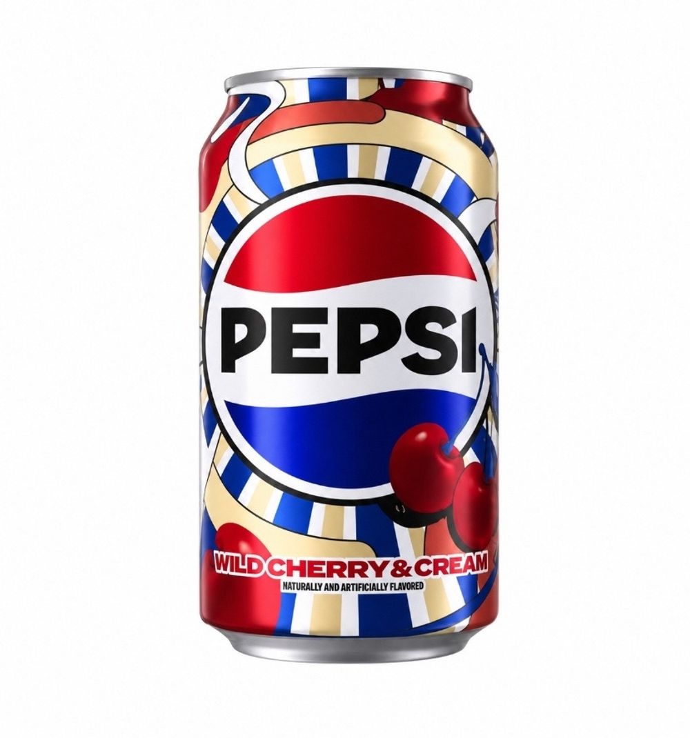 Газированный напиток Pepsi Wild Cherry & Cream 355мл