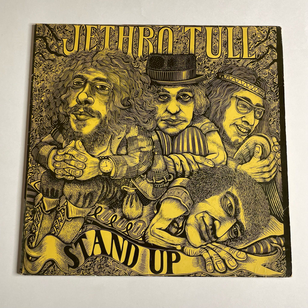Винтажная виниловая пластинка LP Jethro Tull Stand Up (Germany 1973)