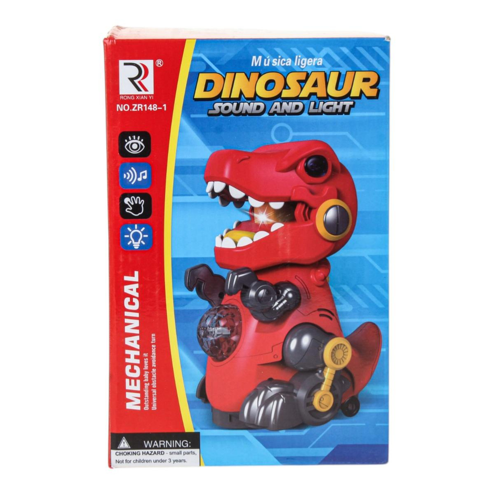 Игрушка "Динозавр", на батарейках, свет/звук, в коробке