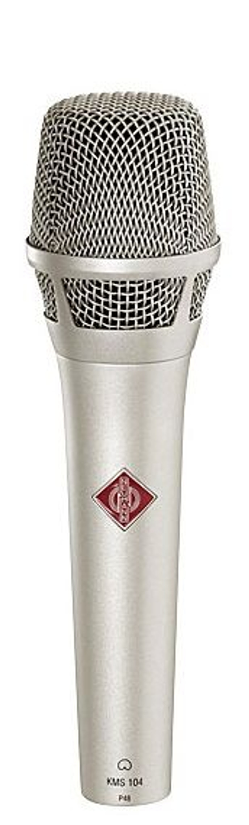 Neumann KMS 104 Кардиоидный вокальный микрофон с 4-х уровневым встроенным поп-фильтром, никелевый