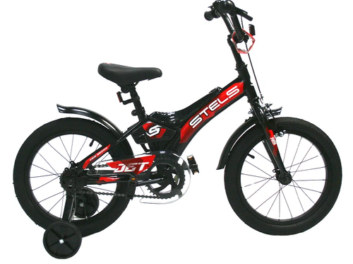 Велосипед 16" Stels Jet  р.9" Z010 чёрный