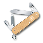 Нож Victorinox Alox Cadet, 84 мм, 9 функций, золотистый (подар. упаковка), 0.2601.L19