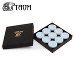 Мел бильярдный "Taom Chalk 2.0" Blue 9шт.