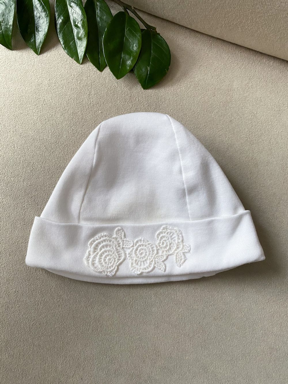Новая хлопковая шапка Baby Dior, 56