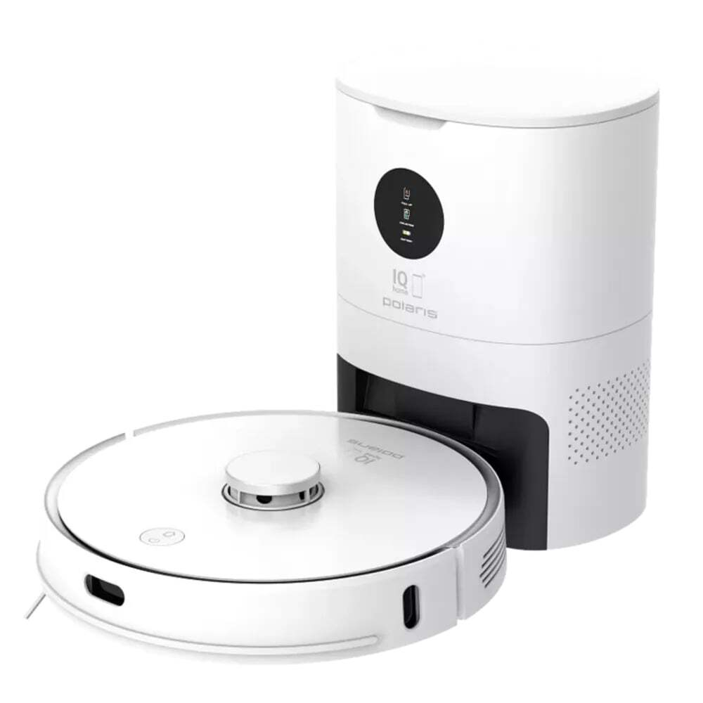 Робот-пылесос POLARIS PVCRDC 0101 WIFI IQ Home Panorama Extra с пыленакопителем белый CN