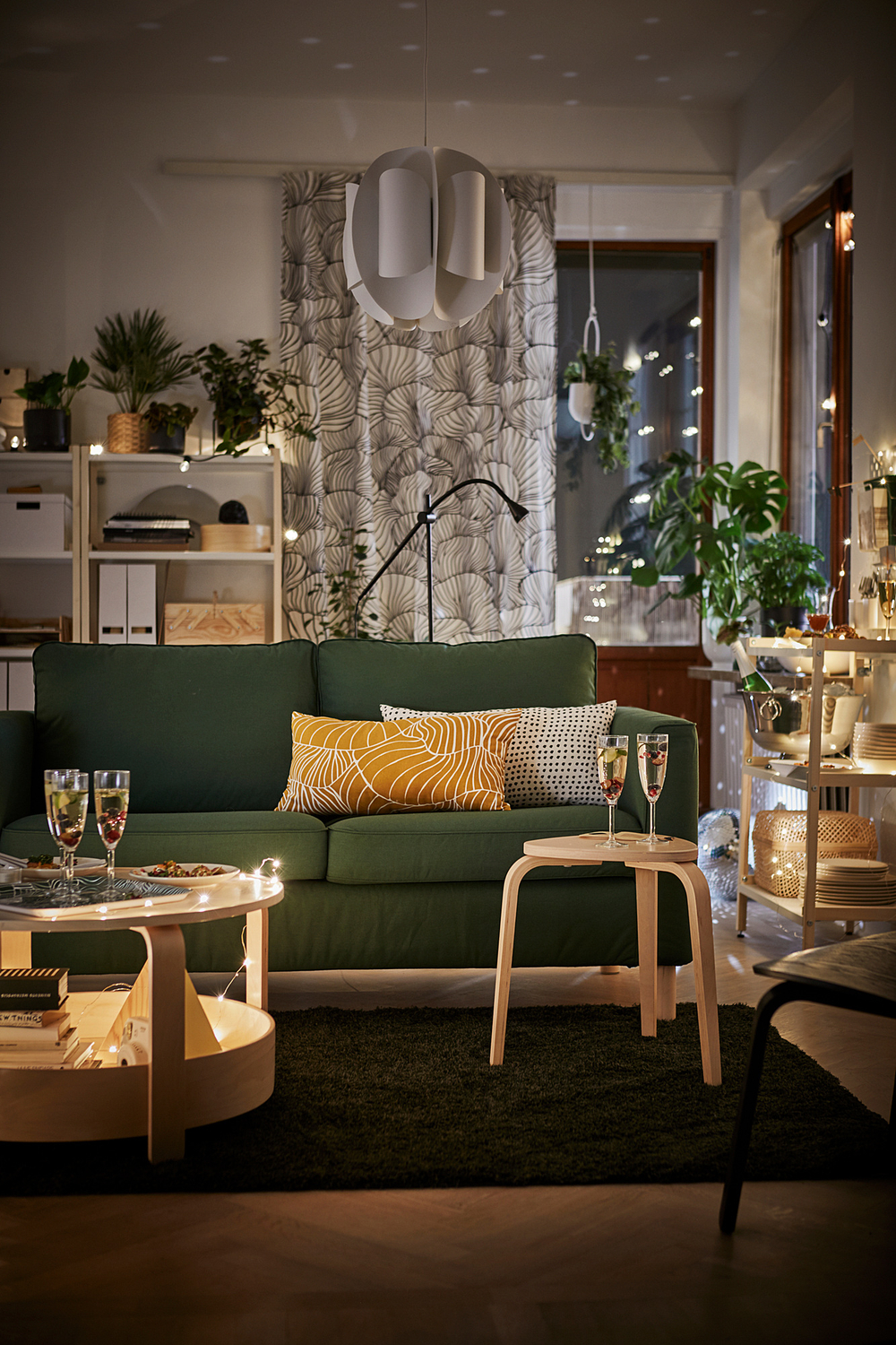 IKEA KYRRE  (ИКЕА КИРРЕ)  -  Табурет - берёза