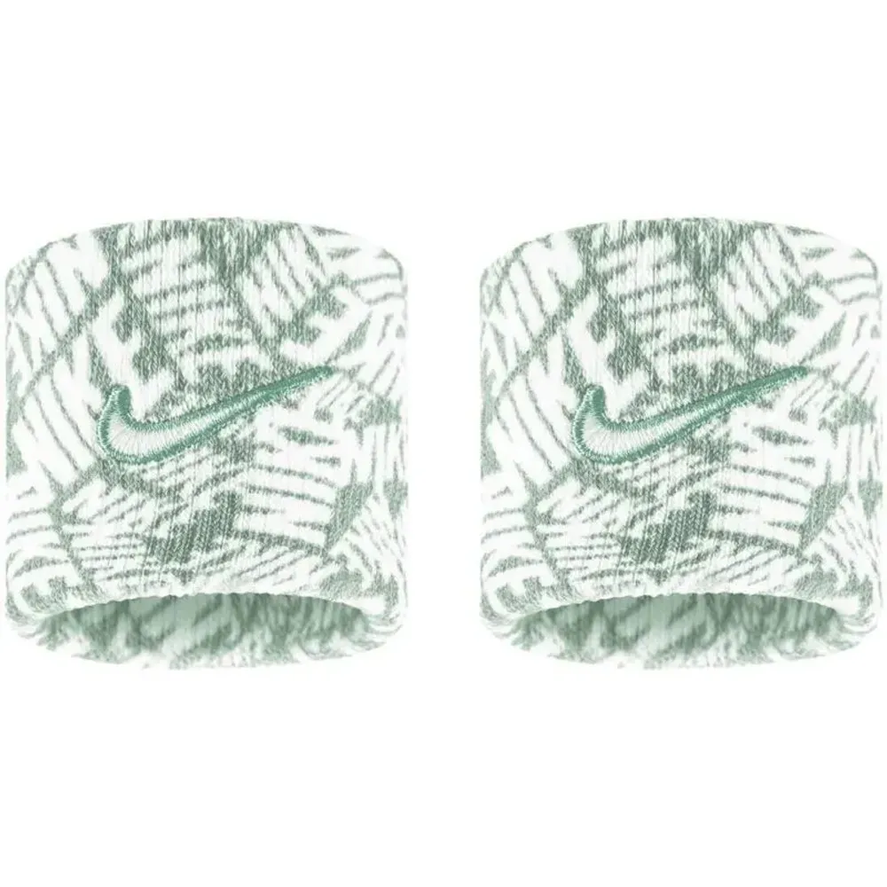 Напульсник теннисный Nike Swoosh 2P - cannon/white
