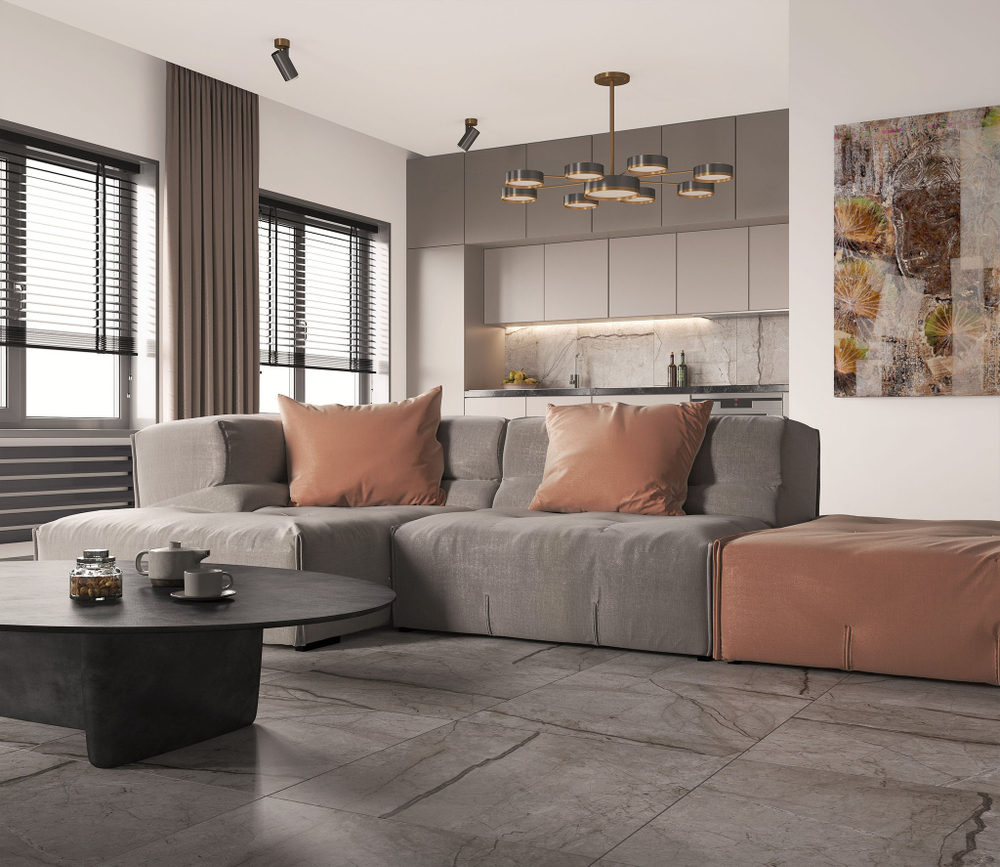 Laparet Obsidian Moss Gray Полированный 60x120