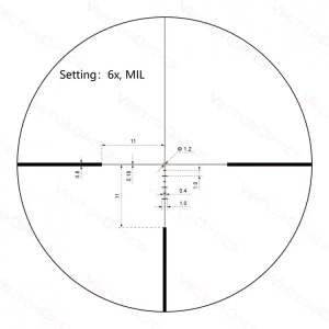 Прицел Vector Optics Continental X6 1-6x24I FIBER Tactical (SCOC-44)